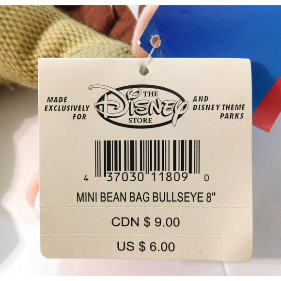 Disney Store Bullseye Mini Bean Bag Plush 8" Toy Story 2 Horse - Picture 7 of 7